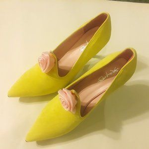 Yellow Women's Pumps